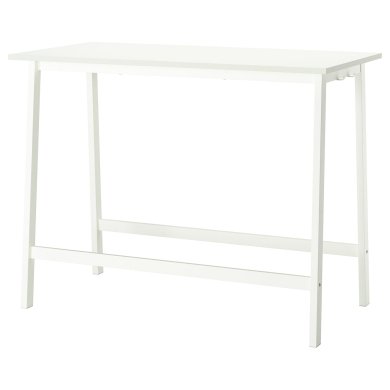IKEA Письменный стол для работы сидя/стоя MITTZON Белый (ИКЕА МИЦОН) 69533053