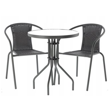 Комплект садових меблів Garden Line LORETTO Сірий NEO5252KPL фото - 6