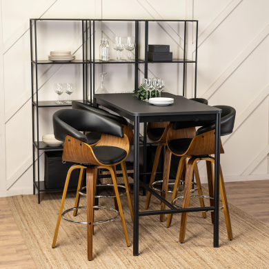 Барный стул Mebel Elit JERSEY Черный ME.JERSEY/CZ/O/DG/E/H фото - 9