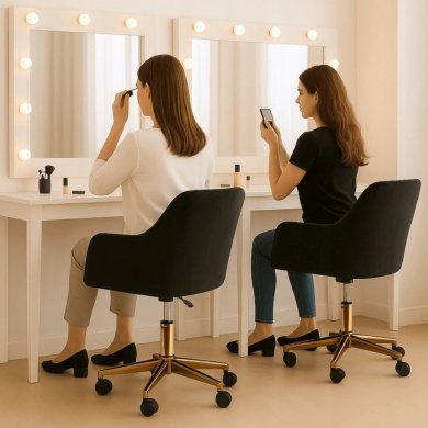 Офисное кресло Mebel Elit KONOR Welur Черный ME.KONOR/CZ/ZL/V/FO фото - 11