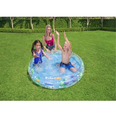 Надувной детский бассейн Bestway 51004 152х30 см Принт BES51004 фото - 5