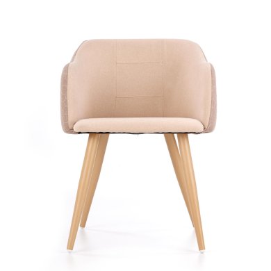 Обеденный стул Halmar K288 Бежевый - 4 Обеденный стул Halmar K288 Бежевый V-CH-K/288-KR-J.BRĄZ фото - 4