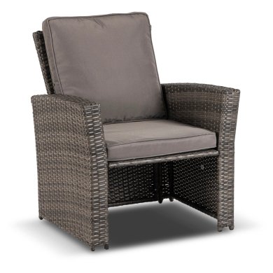 Комплект садових меблів Mebel Elit DELGADO Сірий ME.DELGADO/P/RT/OGR/ZES фото - 4