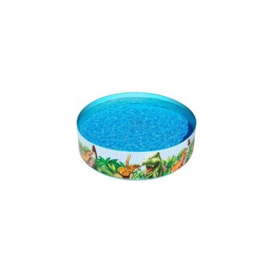 Детский каркасный бассейн Bestway 55001B 244х46 см Принт BES55001B фото - 2