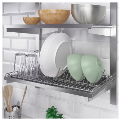 Сушарка для посуду навісна KUNGSFORS - 4 IKEA Сушарка для посуду навісна KUNGSFORS (ИКЕА КУНГСФОРС) 40371225 фото - 4