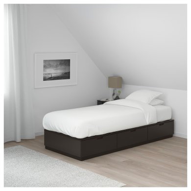 Ліжко NORDLI - 2 IKEA Ліжко NORDLI (ИКЕА НОРДЛИ) 80372789 фото - 2