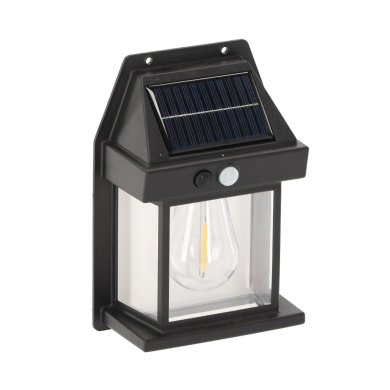 Світильник на сонячній батареї з датчиком руху Garden Line SOL5639 Чорний SOL5639 фото - 5