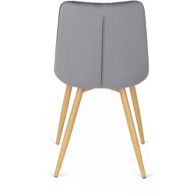 Обеденный стул Mebel Elit RODRI Серый ME.RODRI/P/D/V/K фото - 3