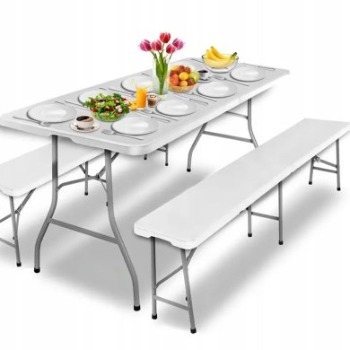 Комплект складаних туристичних меблів Garden Line PARTY Білий 05248580071 фото - 6
