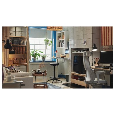 Компьютерный стол UTESPELARE Ясень - 9 IKEA Компьютерный стол UTESPELARE Ясень (ИКЕА УТЕСПЕЛАРЕ) 10571532 фото - 9