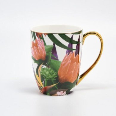 Кружка Duka Eden 350 мл | Цветочный принт - 5 Кружка Duka Eden 350 мл | Цветочный принт 2220505 фото - 5