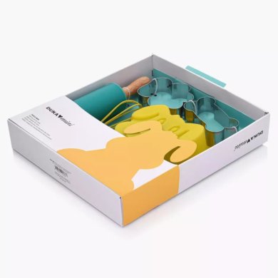 Детский набор для выпечки DUKA MINI 5 шт Желтый - 11 Детский набор для выпечки DUKA MINI 5 шт Желтый 2221368 фото - 11