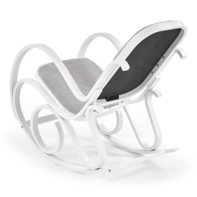 Кресло-качалка Halmar Max Bis Plus Белый V-CH-MAX_BIS_PLUS-FOT_BUJANY-BIAŁY фото - 2