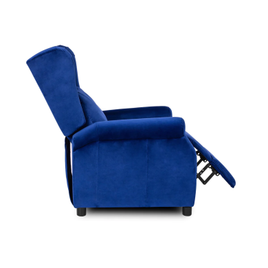 Кресло мягкое раскладное с реклайнером Mebel Elit SIMON Синий - 7 Кресло мягкое раскладное с реклайнером Mebel Elit SIMON Синий ME.SIMON/GR/V/FW фото - 7