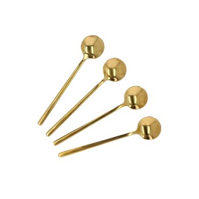 Набор ложек  Homla GRANDE 4 шт | Золотой 200612 фото - 3