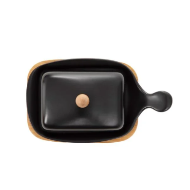 Масленка Homla FINCAN | Черный / Дерево - 2 Масленка Homla FINCAN | Черный / Дерево 219709 фото - 2