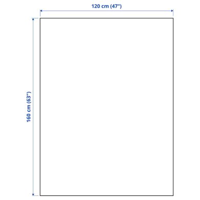 IKEA Плед SKUGGBRAKEN 120х160 см Разноцветный (ИКЕА СКУГГБРАКЕН) 40582685 фото - 2