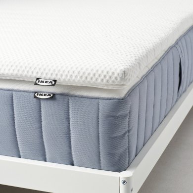 IKEA Топер NISSEHOLM 90х200 см Белый (ИКЕА НИССЕХОЛЬМ) 50558406 фото - 8