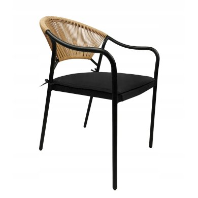 Садовый стул Kontrast PORTO Черный 5.03.212696 фото - 4