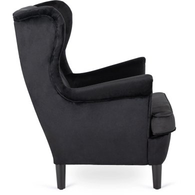 Крісло м'яке Mebel Elit KLARIS 2 Welur Чорний ME.KLARIS2/CZ/V/FW фото - 5