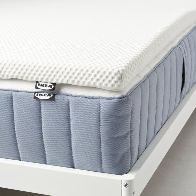 IKEA Топер NORDBERGET 90х200 см Белый (ИКЕА НОРДБЕРГЕТ) 80558513 фото - 5