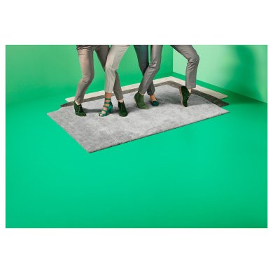 IKEA Килим STOENSE 133x195 см Сірий (ИКЕА STOENSE) 40427005 фото - 2