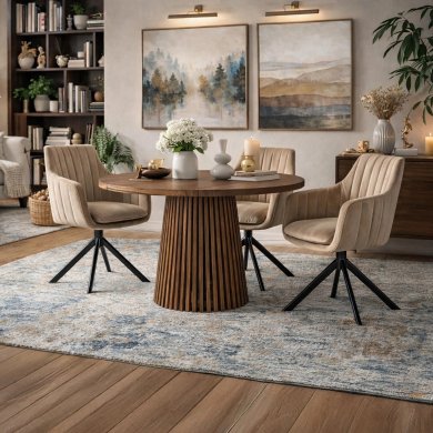 Розкладний обідній стіл Mebel Elit ADRIEN Горіх ME.ADRIEN/O/O/S фото - 3