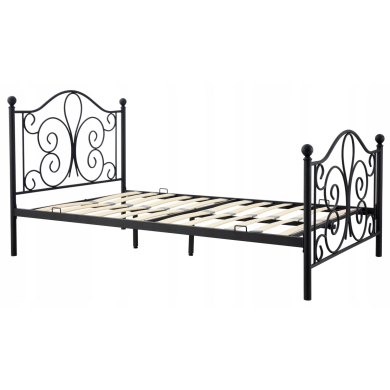 Кровать Mebel Elit LORDI 120x200 см | Черный - 2 Кровать Mebel Elit LORDI 120x200 см | Черный ME.LORDI/120/CZ/LOZ фото - 2