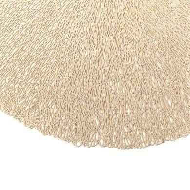 Сервировочный коврик Homla DEWI 38 см Золотой 164136 фото - 5