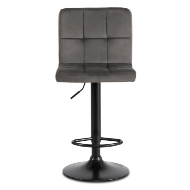 Барный стул Mebel Elit NERO Welur Серый ME.NERO/P/CZ/V/H фото - 3