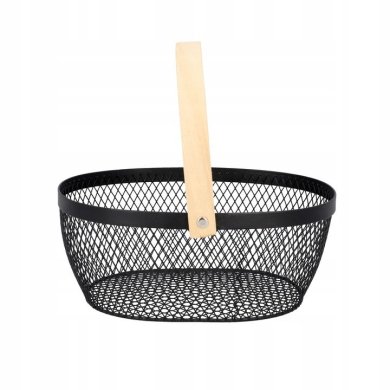 Корзина Homla FORRES | Черный / Дерево - 8 Корзина Homla FORRES | Черный / Дерево 164402 фото - 8