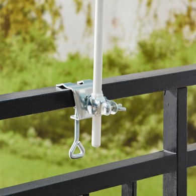 IKEA Садова парасоля RAMSO 125 см Бежевий (ИКЕА РАМСО) 00389543 фото - 5