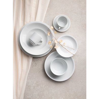 Обеденная тарелка Homla VIENNA 25,5 см Белый 239725 фото - 6