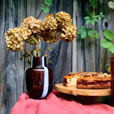 Ваза Homla PINATO 14x20 см Коричневый 235611 фото - 4