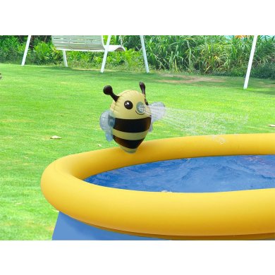 Надувной детский бассейн с фонтаном Bestway 12010 ПЧЕЛКА 175x41 см Желтый JIL12010 фото - 5
