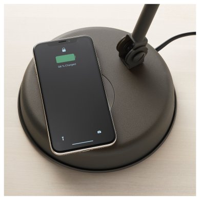 IKEA Лампа робоча із зарядним пристроєм HEKTAR (ИКЕА ГЕКТАР) 60323436 фото - 2