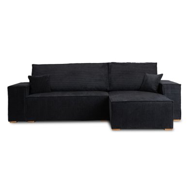 Розкладний диван Mebel Elit ALEX Чорний - 2 Розкладний диван Mebel Elit ALEX Чорний MGK.FILO/LINCOLN100/NAR фото - 2