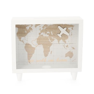 Копилка Homla MONEYBOX 21x7x19 см | Белий - 2 Копилка Homla MONEYBOX 21x7x19 см | Белий 209577 фото - 2