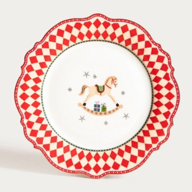 Десертная тарелка Homla CIRGRATTA 20 см Принт 241837