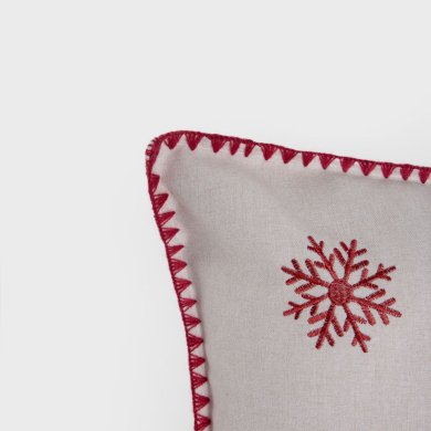 Декоративная наволочка Homla ORIEL 45х45 см Красный 231920 фото - 4