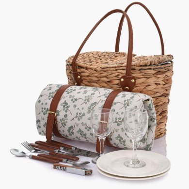 Корзина для пикника на 2-х Duka PICKNICK | Коричневый 2221237 фото - 2