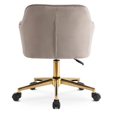 Офисное кресло Mebel Elit KONOR Welur Бежевый ME.KONOR/BZ/ZL/V/FO фото - 5