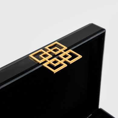 Скринька для прикрас Homla CARNIVAL 19x15x8 см Чорний - 4 Скринька для прикрас Homla CARNIVAL 19x15x8 см Чорний 237524 фото - 4