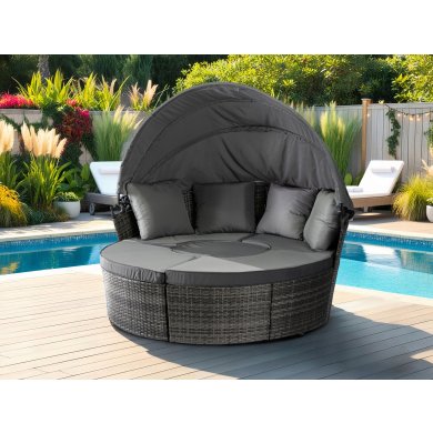 Комплект садовой мебели Mebel Elit CALIFORNIA Серый ME.CALIFORNIA/CP/RT/OGR/ZES фото - 12