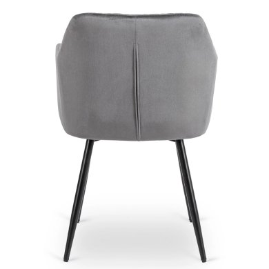 Обідній стілець Mebel Elit SHANE Welur 2 Сірий ME.SHANE/P/V/K фото - 4
