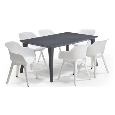 Cадовый стул Keter AKOLA Белый 238358 фото - 4