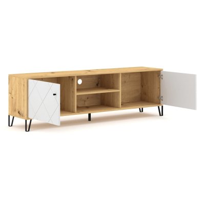 Тумба під ТВ Mebel Elit BACARDI Дуб артизан - 2 Тумба під ТВ Mebel Elit BACARDI Дуб артизан W.BILBAO/BL2/DA/B/RTV фото - 2