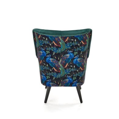 Кресло мягкое Halmar Pagoni Темно-зеленый - 10 Кресло мягкое Halmar Pagoni Темно-зеленый V-PL-PAGONI-FOT-C.ZIELONY фото - 10