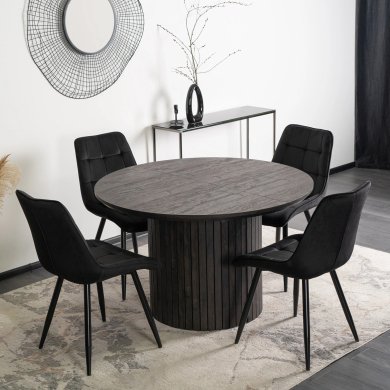 Розкладний обідній стіл Mebel Elit CHARLES Чорний ME.CHARLES/CZ/S фото - 9