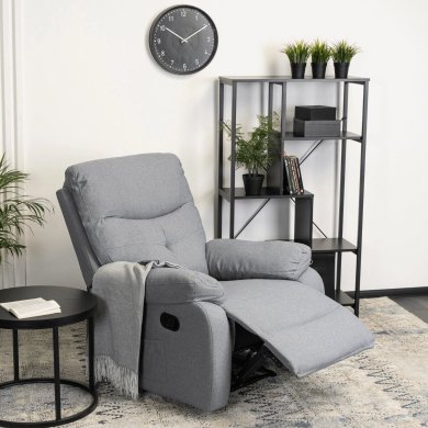 Кресло мягкое раскладное массажное с реклайнером Mebel Elit INTER 2 Серый - 10 Кресло мягкое раскладное массажное с реклайнером Mebel Elit INTER 2 Серый ME.INTER2/P/T/FW фото - 10